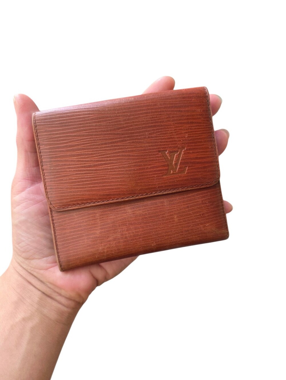 Louis Vuitton Brown Epi Leather Men's Wallet